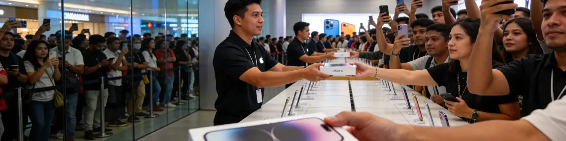 iPhone 17 Draws Crowds Across Philippine Launch Events