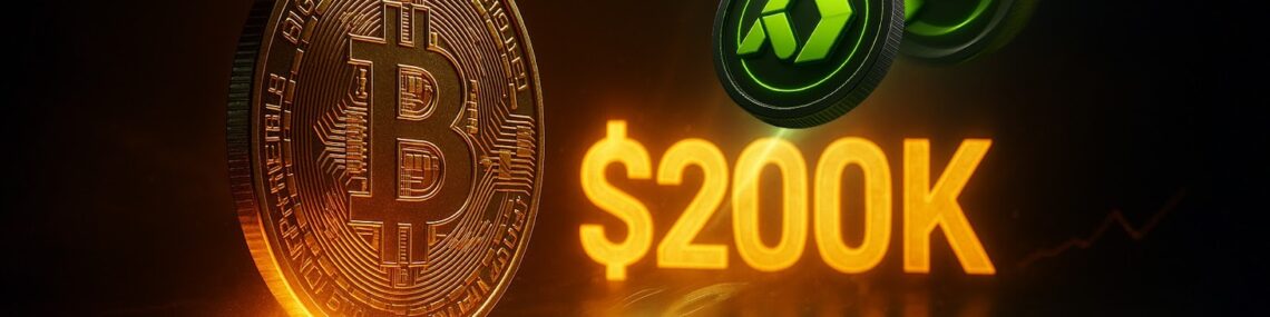 Crypto Market Recovery: Bitcoin Price To Reach $200,000, And These 2 Altcoins Will Surge 88,000% In Response