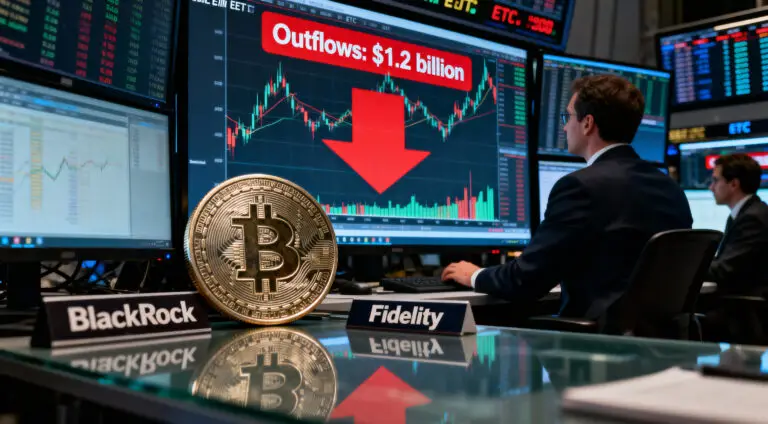 Bitcoin ETFs Face Severe Weekly Outflows as Market Pressures Intensify