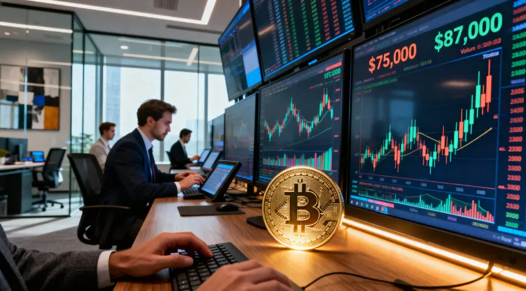 Bitcoin Holds Stable Between $75K and $87K Amid Market Correction