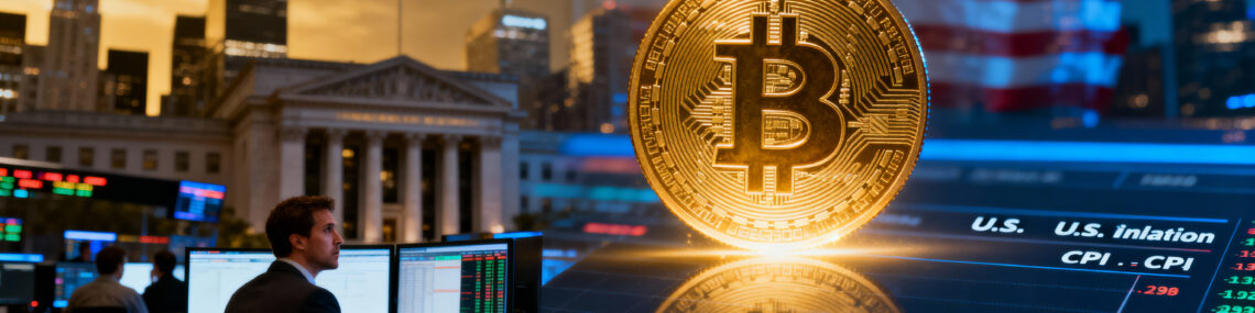 Bitcoin Traders Brace for US Inflation Report to Guide Fed Policy
