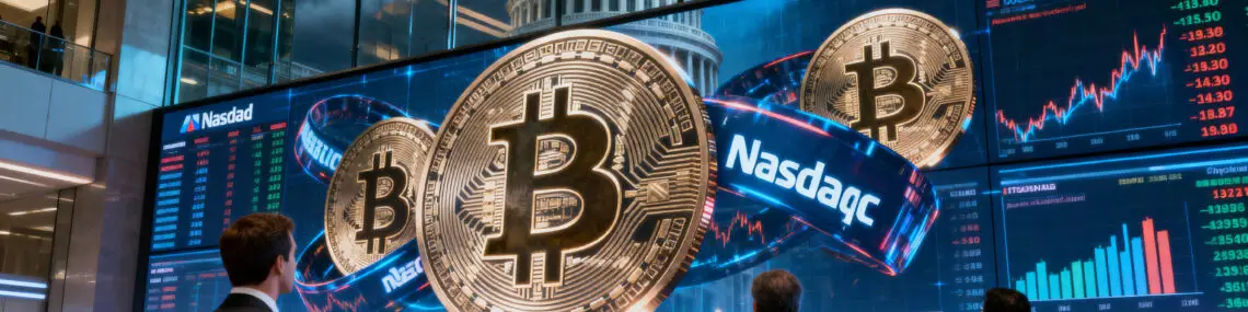Bitcoin and Nasdaq Move in Tandem Amid Growing Political Unrest