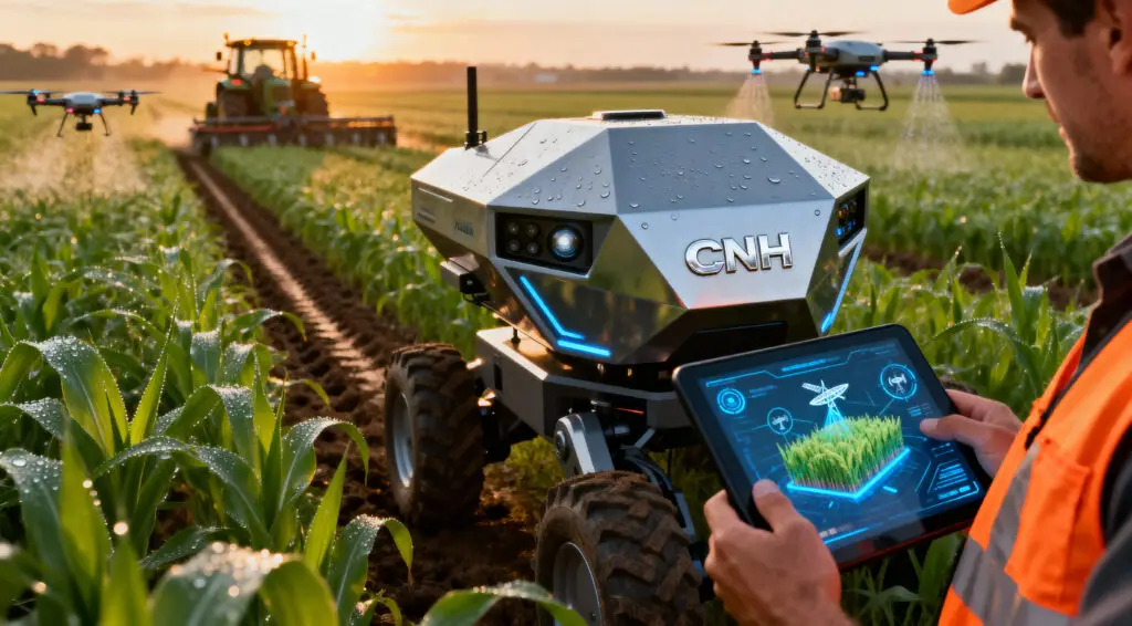 CNH 2025 Tech Day Unveils AI and Robotic Farming Innovations