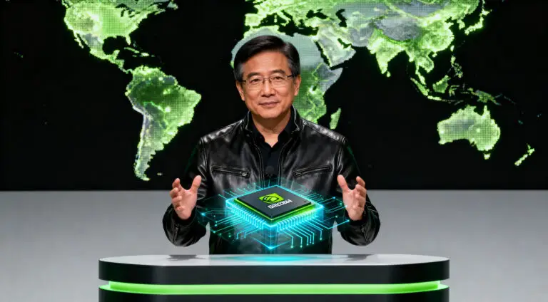 Nvidia’s Jensen Huang Clarifies AI Race Remarks After China Comment
