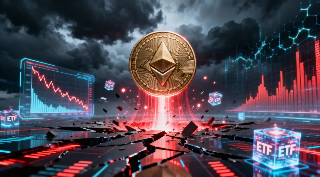 Ethereum Slips Below $3,500 Amid Mounting ETF Outflows