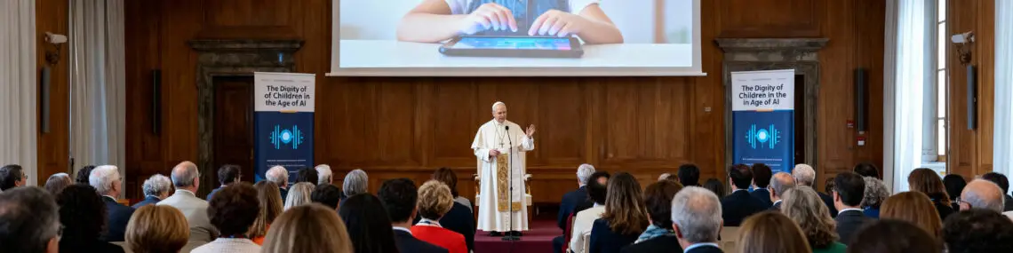 Pope Leo XIV Warns AI Threatens Dignity Of Children And Adolescents