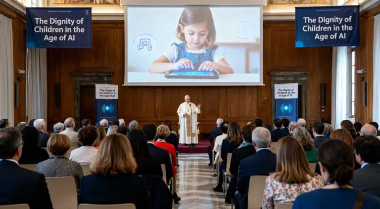 Pope Leo XIV Warns AI Threatens Dignity Of Children And Adolescents