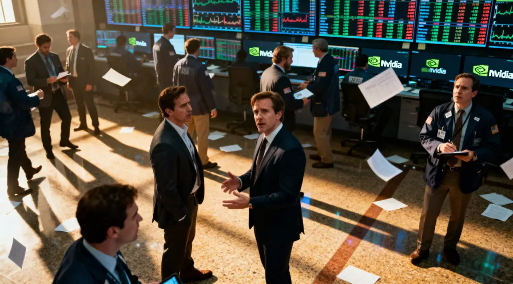 Stocks Dip as AI Fears and Job Data Weaken Rate Cut Hopes