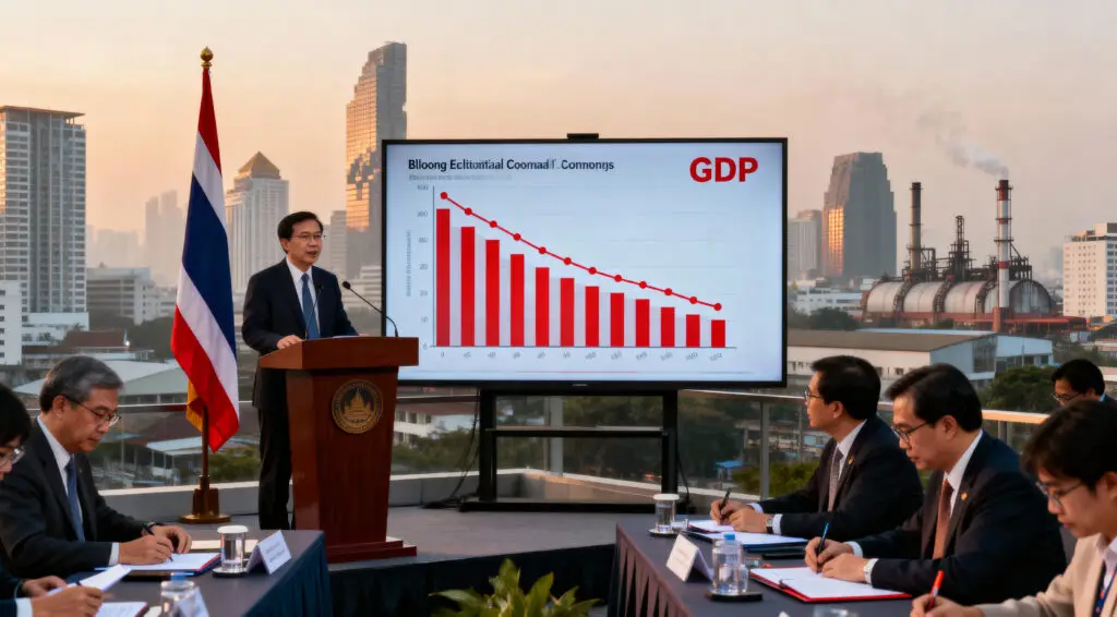 Thai Economy Suffers Steepest Contraction Since 2021 As Growth Fades