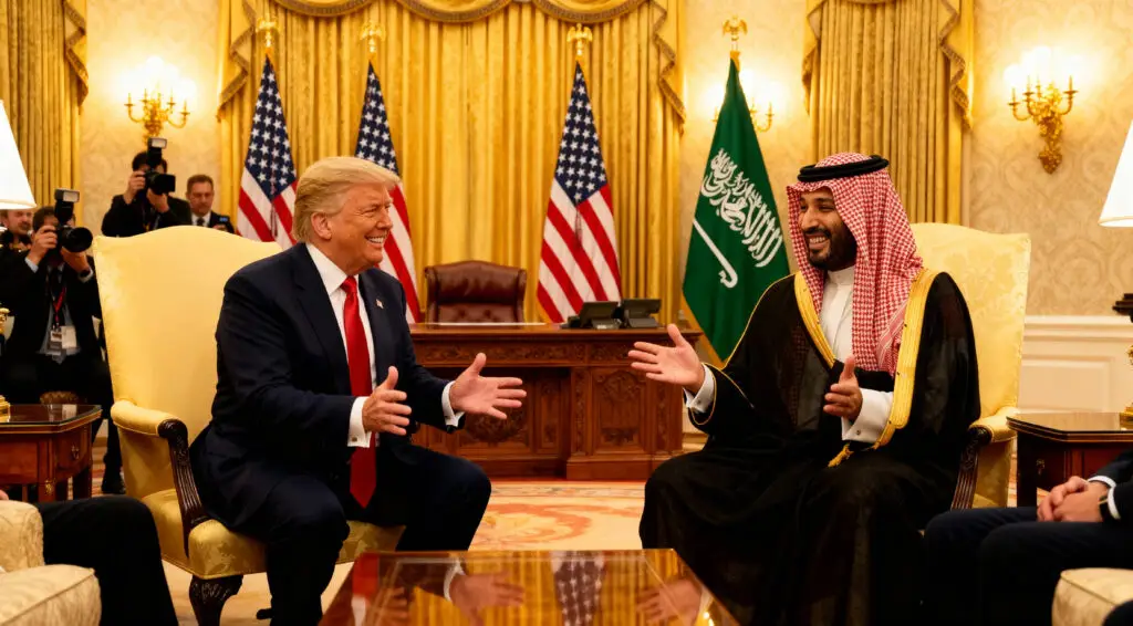 Trump Hosts Saudi Crown Prince As US And Riyadh Deepen Ties