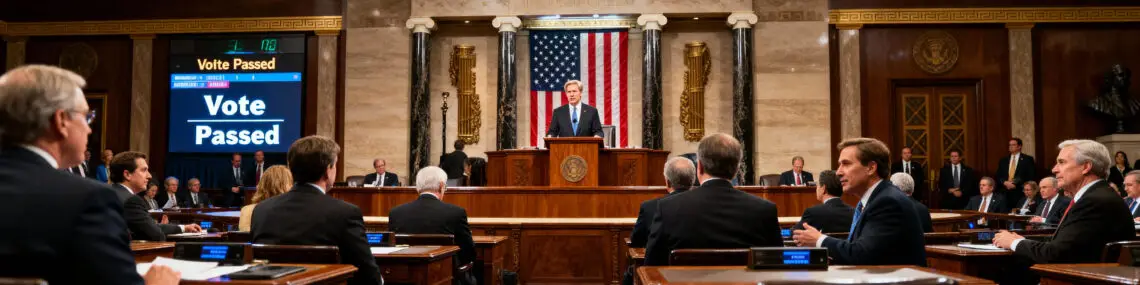 US Senate Passes Bipartisan Deal to End Record-Long Government Shutdown