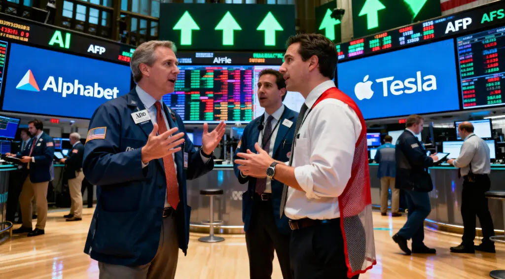 US Stocks Rally as AI Confidence Returns and Fed Rate-Cut Hopes Strengthen