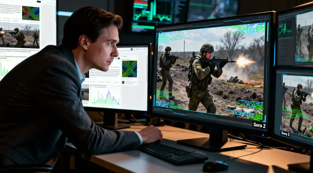 AI Deepfakes Target Ukraine as Sora Videos Intensify Disinformation War