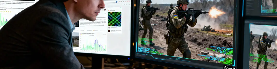 AI Deepfakes Target Ukraine as Sora Videos Intensify Disinformation War