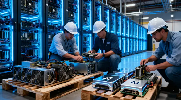 America’s Bitcoin Miners Shift Toward AI as Profit Pressures Intensify