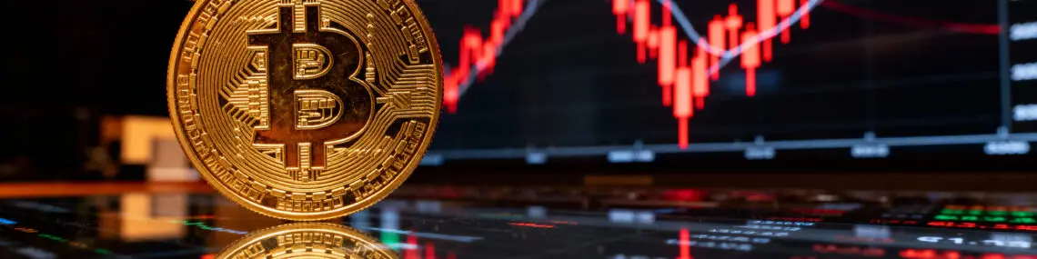 Bitcoin Declines Sharply as Market Volatility Pressures the Wider Crypto Sector
