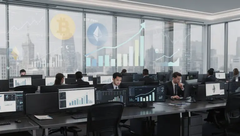 Bitcoin ETFs Dominated Institutional Crypto Flows in 2025 as Ethereum Slowly Advanced