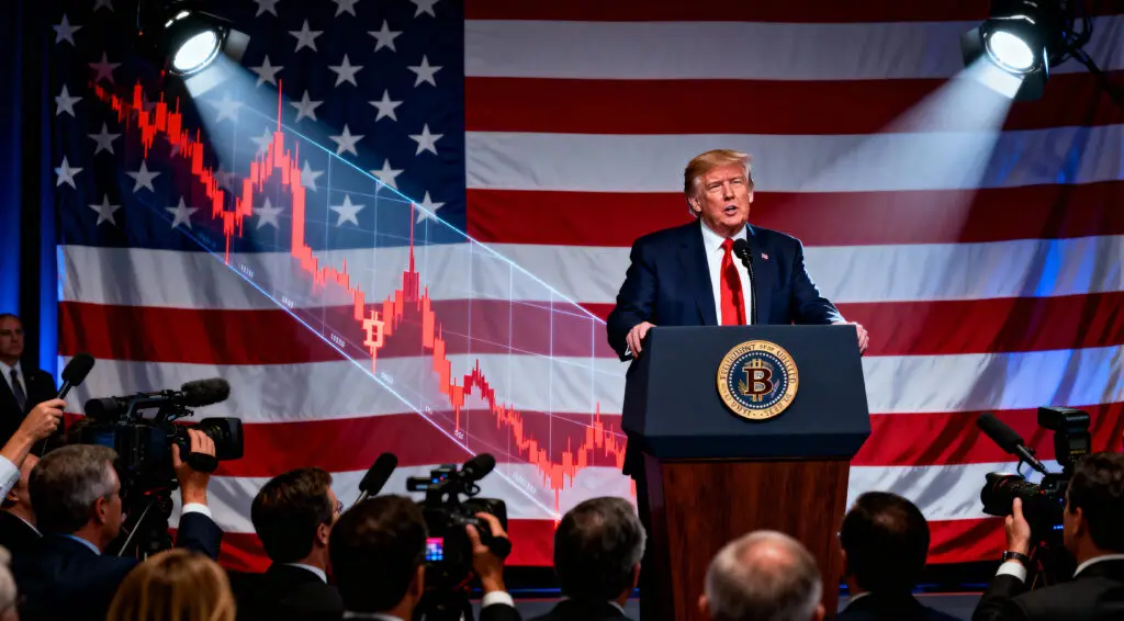 Bitcoin Slides as Trump’s Security Strategy Sparks Fears of a New Crypto Winter