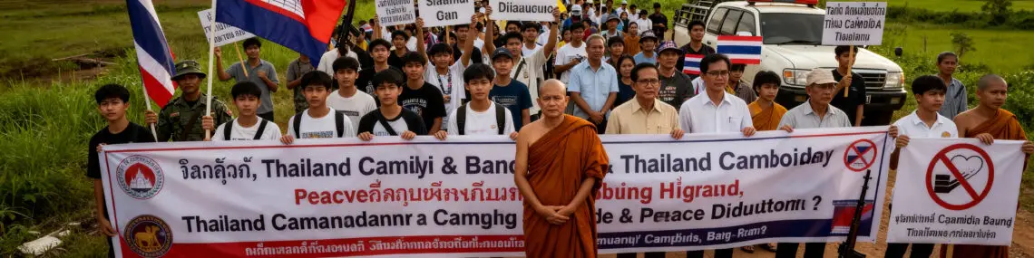 Domestic Politics Fuel Rising Tensions Along Thailand–Cambodia Border