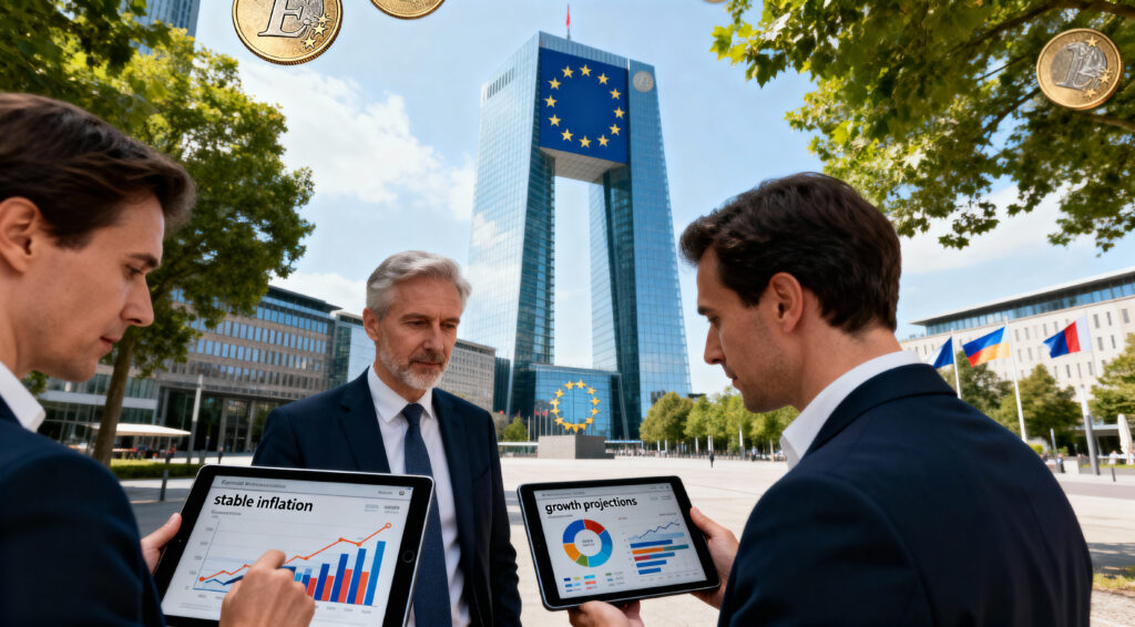 ECB Signals Steady Rates as Euro Zone Economy Holds Firm