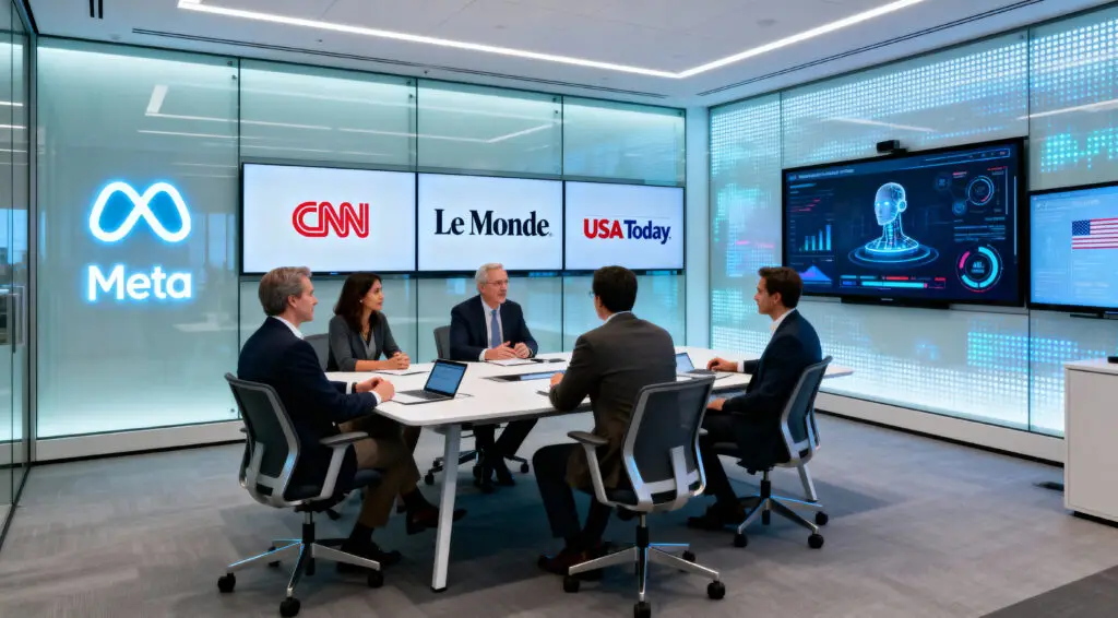 Meta Expands AI Assistant With Major News Partnerships Across Global Media