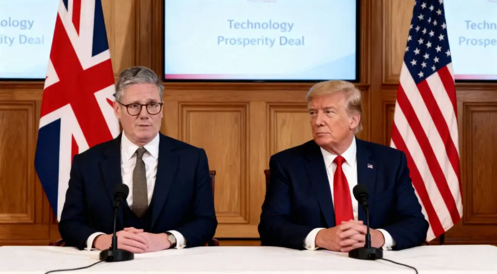 UK and US Maintain Talks as Technology Prosperity Deal Faces Delays