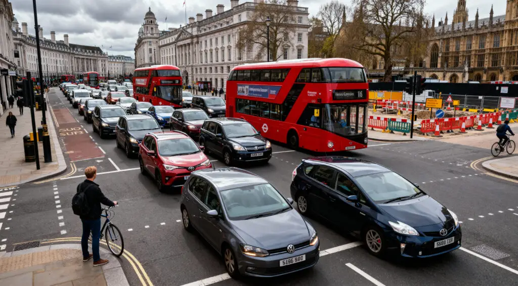 UK’s Car Dependency Slows Economic Growth and Strains Public Infrastructure