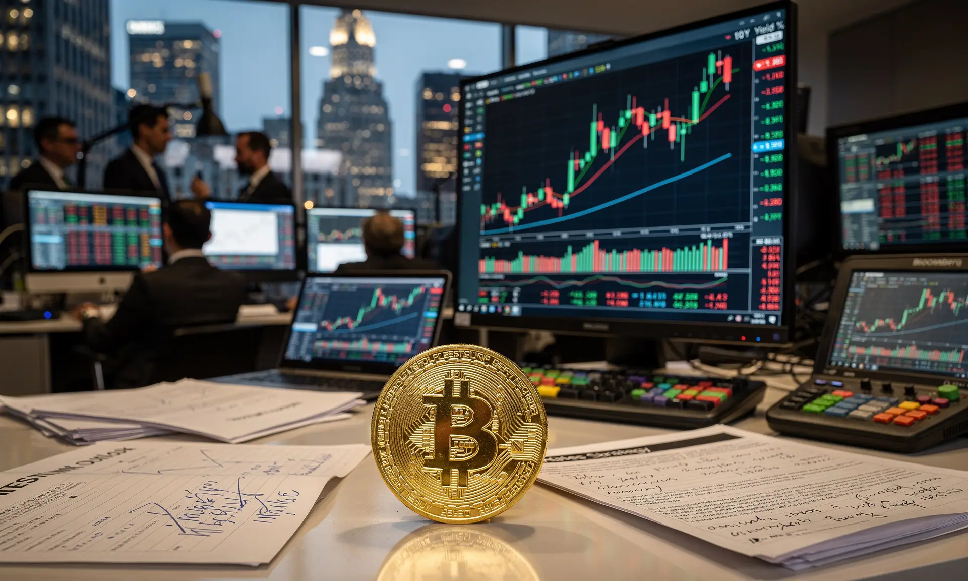 Bitcoin Holds Above $70K as Federal Reserve Rate Debate Intensifies