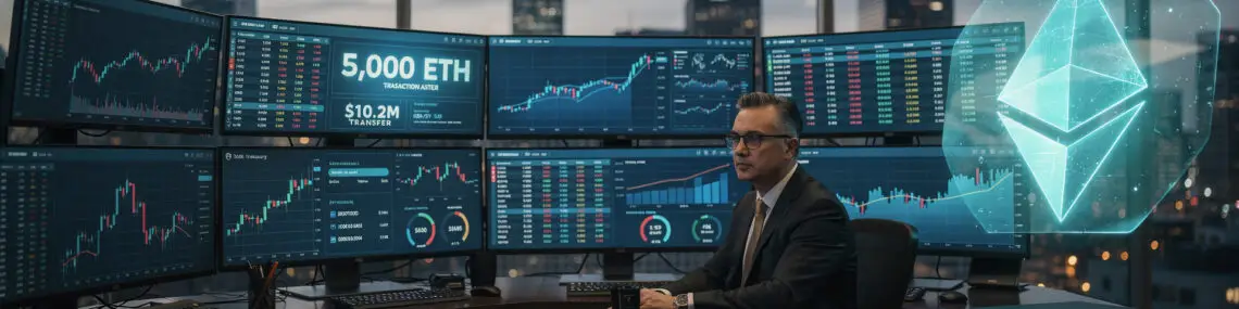 Ethereum Foundation Sells ETH to Tom Lee’s BitMine for $10.2M